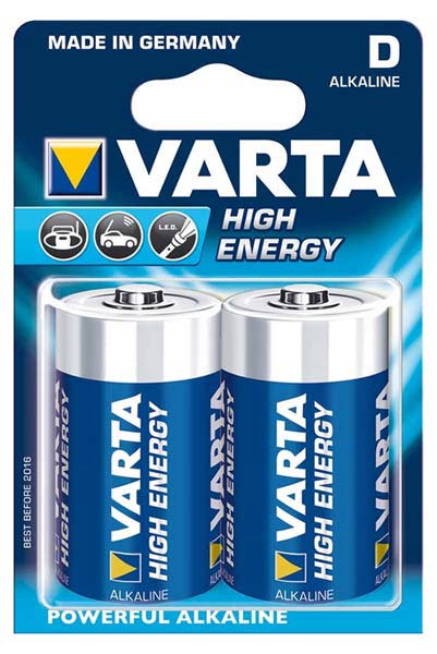 VARTA LR20 LONGLIFE POWER BL2