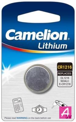CAMELION CR1216 BL1 (10шт)