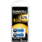 DURACELL ZA675 BL6