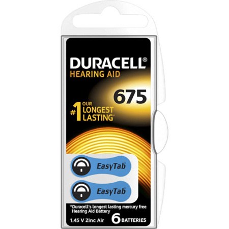 DURACELL ZA675 BL6
