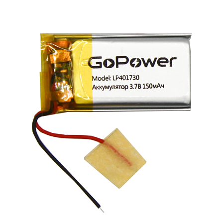 GOPOWER LP401730 3.7V 150mAh Li-Pol 