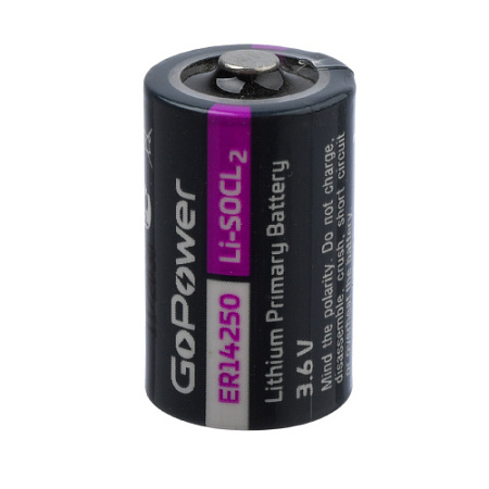 GOPOWER 14250 1/2AA PC1 Li-SOCl2 3.6V