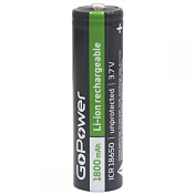 GOPOWER 18650 1800mAh без защиты выс.конт. BL1 