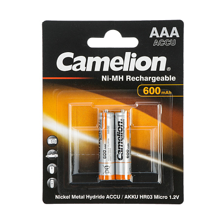 CAMELION HR03 600mah BL2