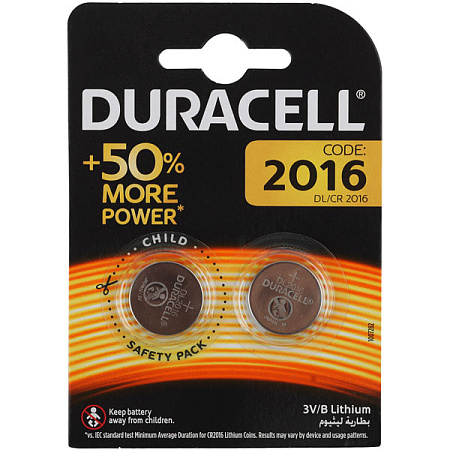 DURACELL CR2016 BL2